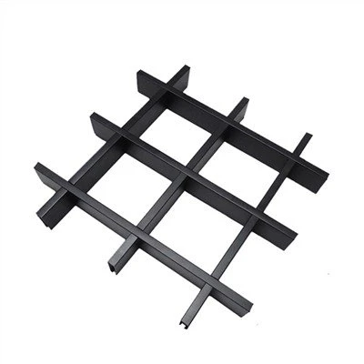 Plafon cu grilaj din aluminiu