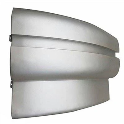 Panouri duble curbate din aluminiu