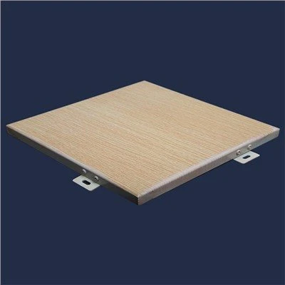 Panouri din aluminiu de culoare lemn