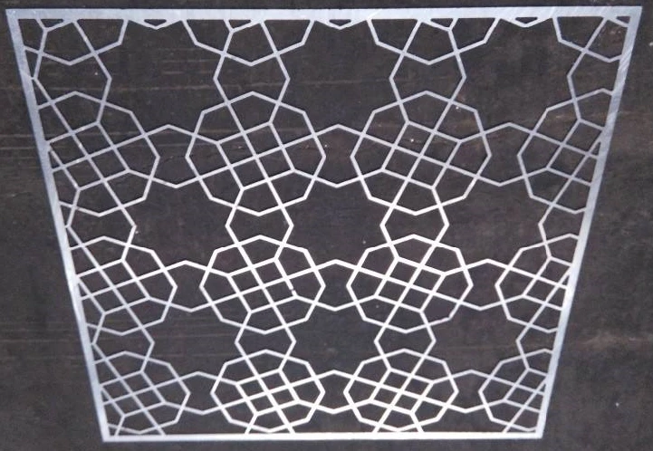 Decorație decorativă de perete din aluminiu