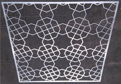 Decorație decorativă de perete din aluminiu